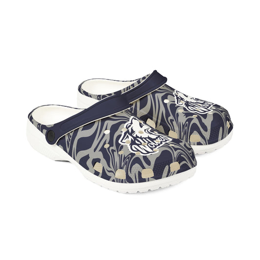 Wolves Marbled EVA Foam Clogs