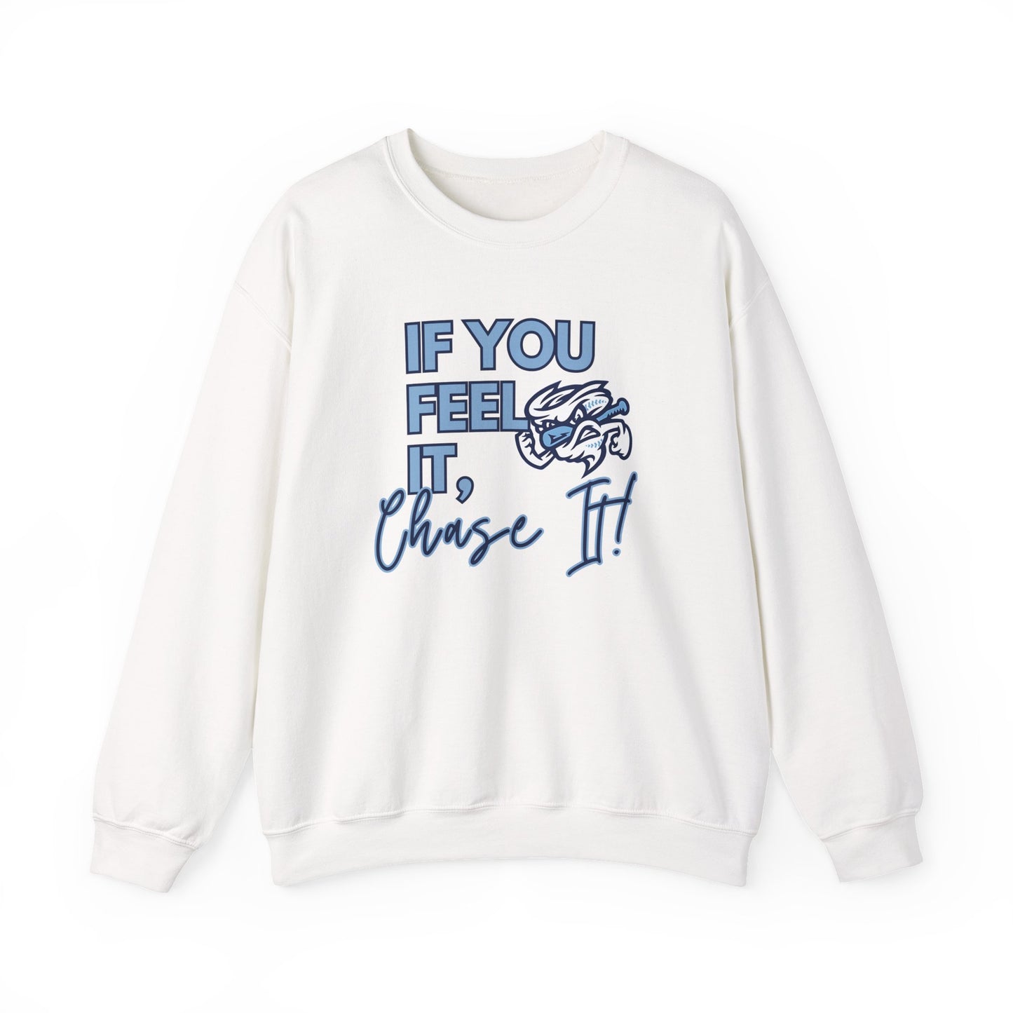 "Chase It" Unisex Heavy Blend™ Crewneck Sweatshirt