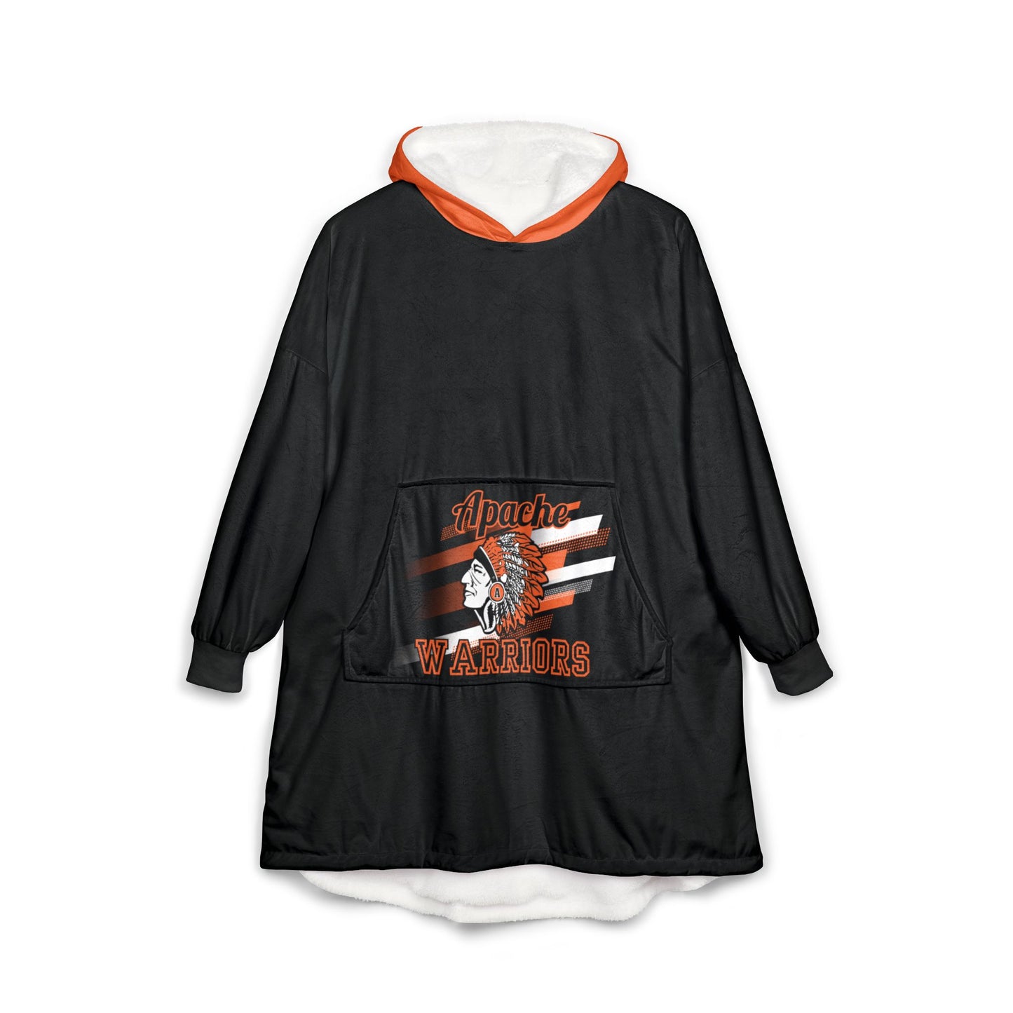 Apache Warriors Unisex Hooded Blanket Perfect for Game Day