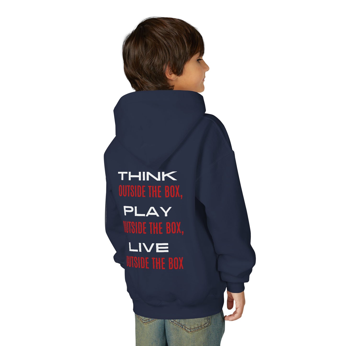 OTB- Think, Play, Live Youth Hoodie