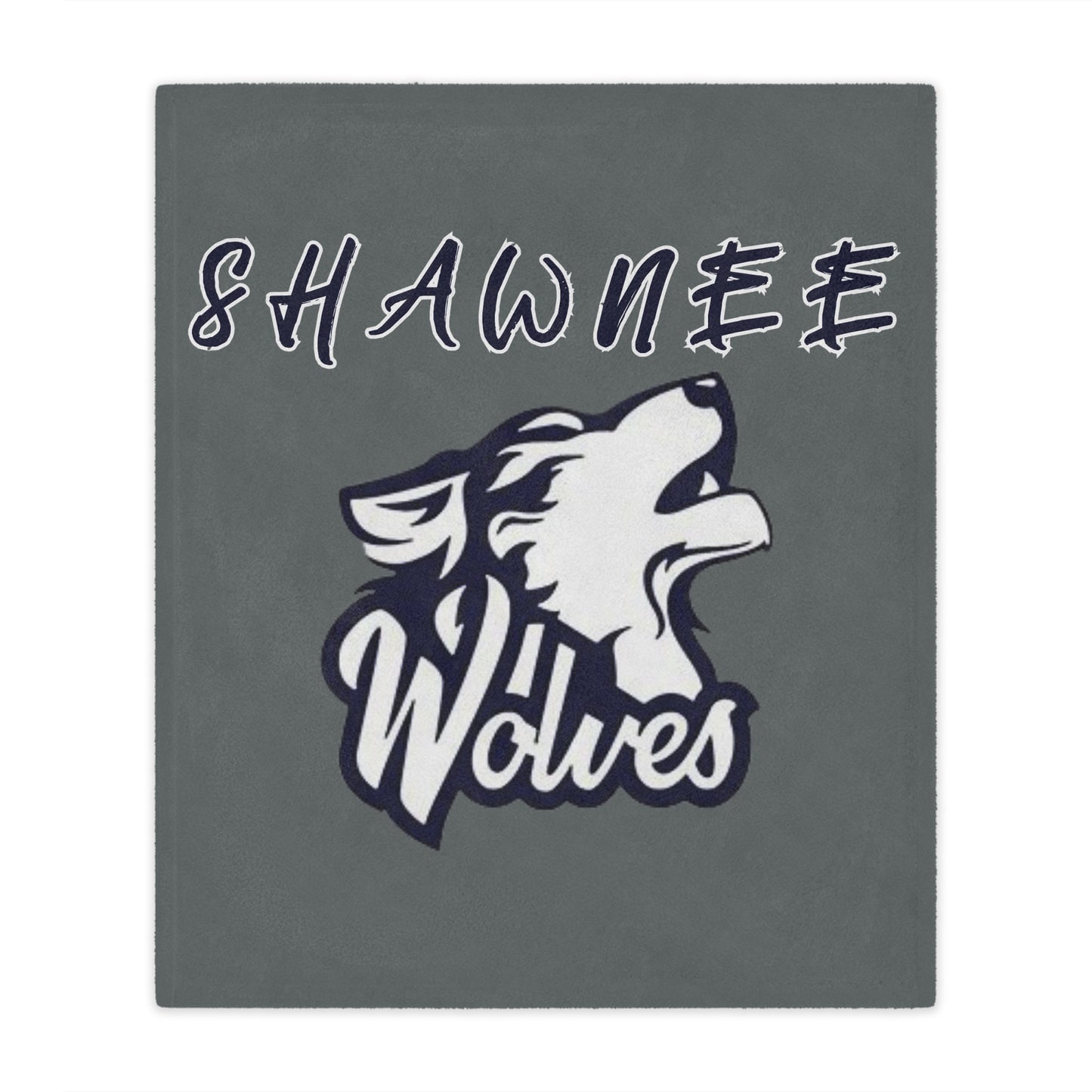 Shawnee Wolves Microfiber Blanket