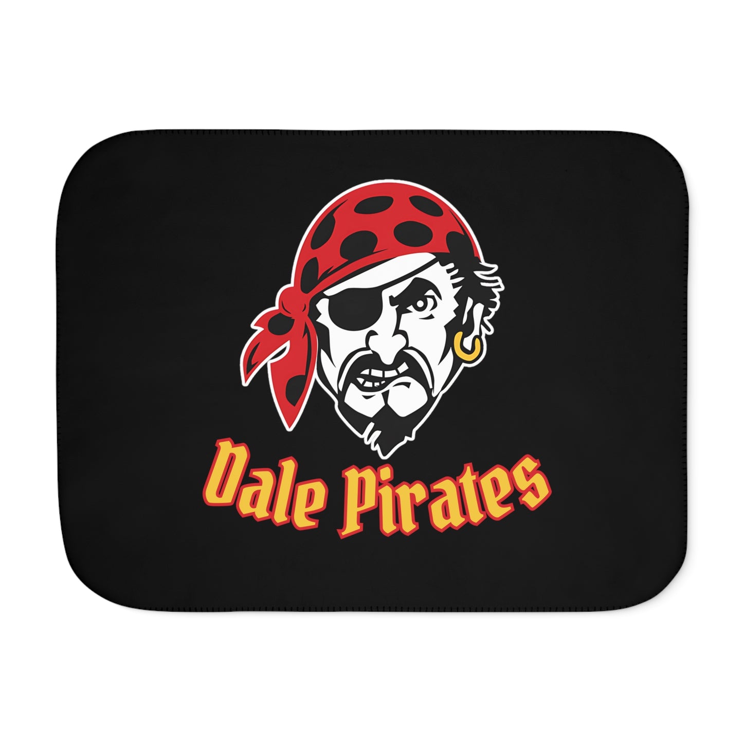 Dale Pirates Sherpa Blanket, Two Colors