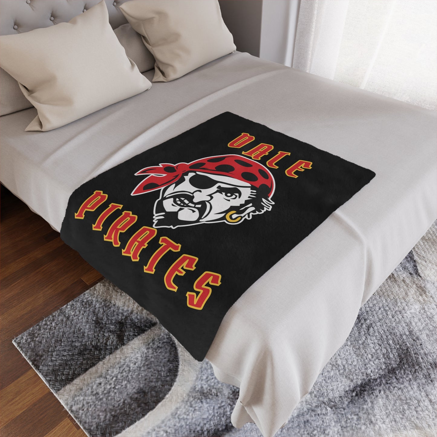 Dale Pirates Microfiber Blanket