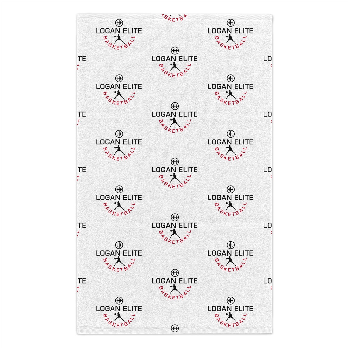 Logan Elite Basketball Rally Towel — 11x18 Game Day Sweat & Support Towel