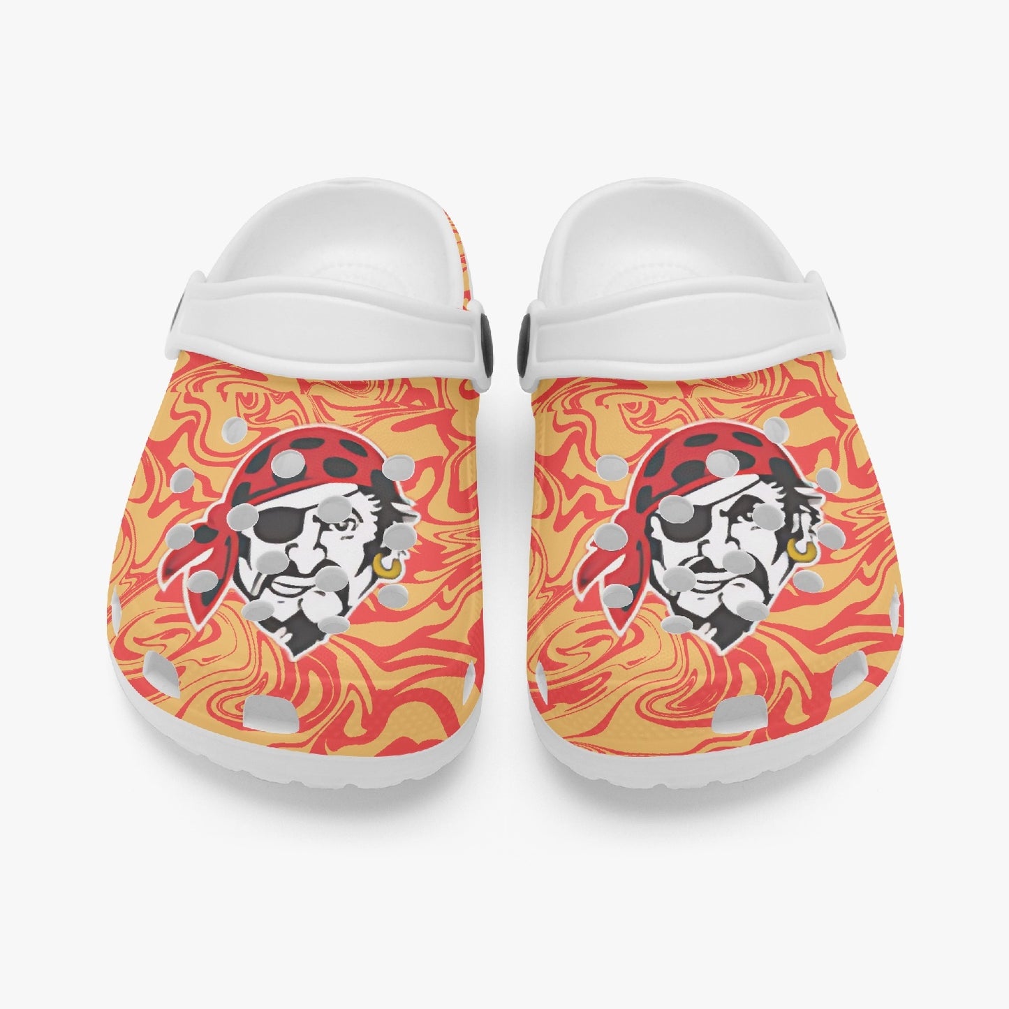 Kids Psychedelic Pirate "Crocs"