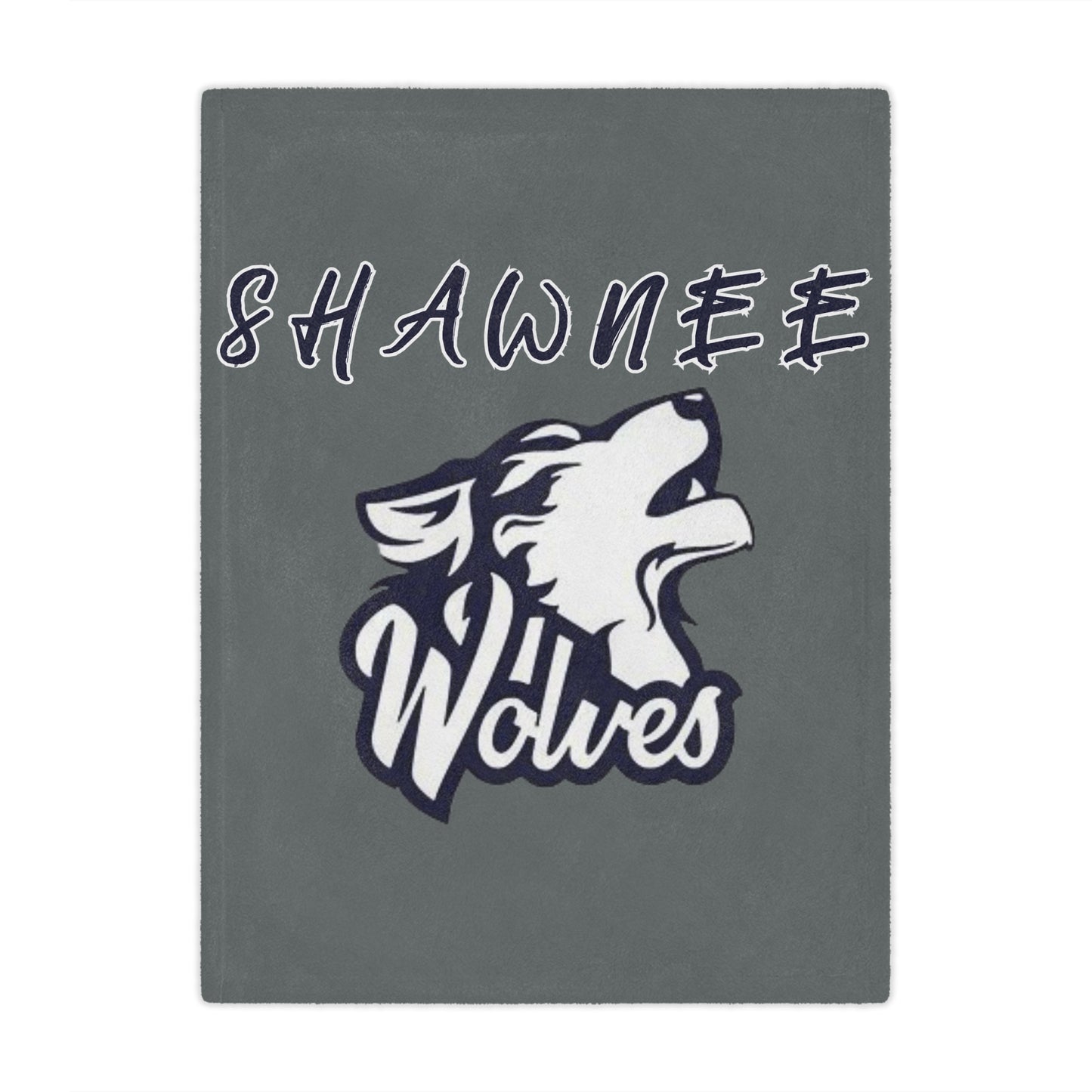 Shawnee Wolves Microfiber Blanket