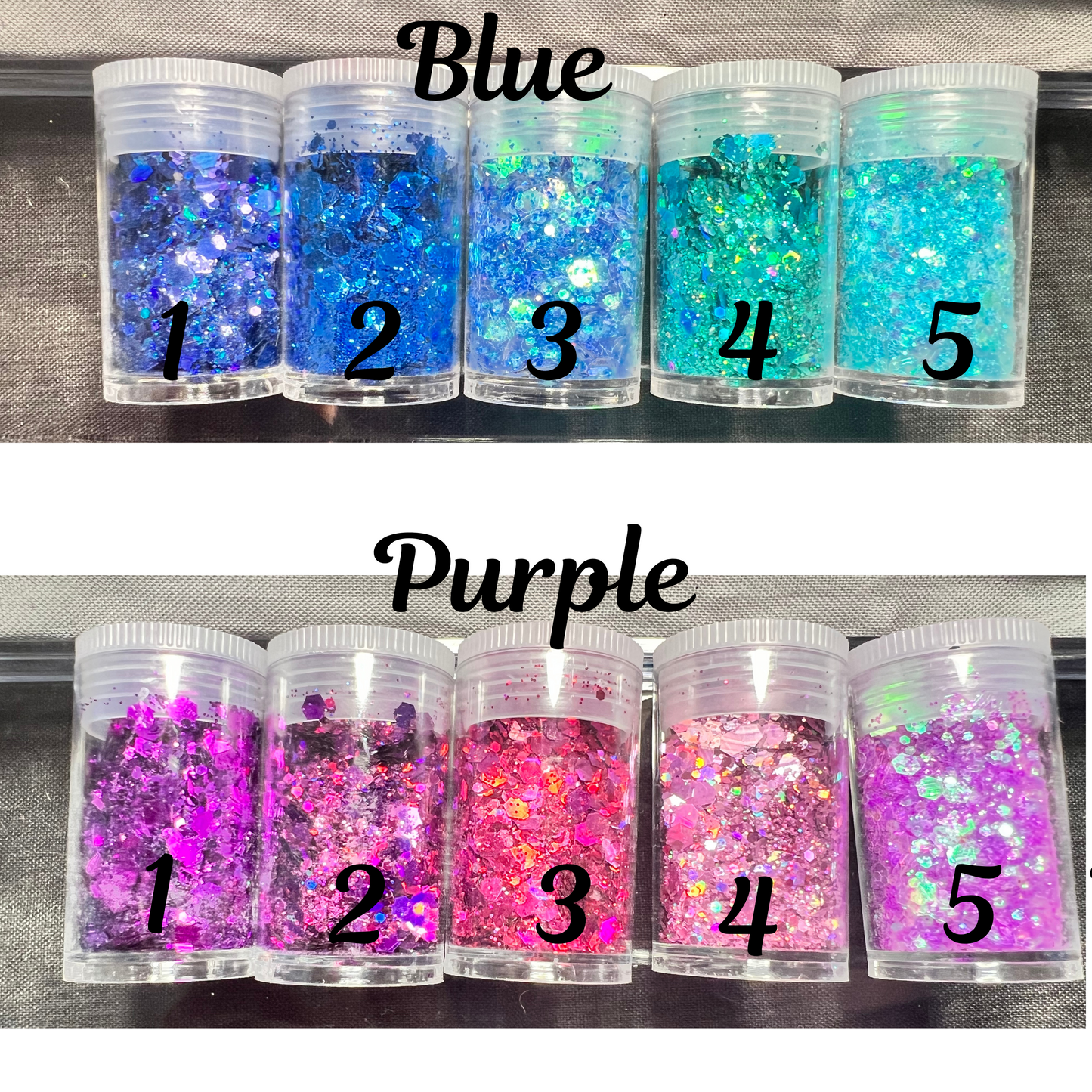 Custom Hair Glitter Gel