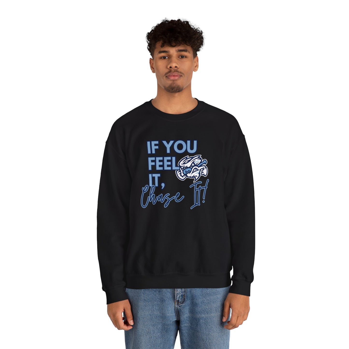 "Chase It" Unisex Heavy Blend™ Crewneck Sweatshirt