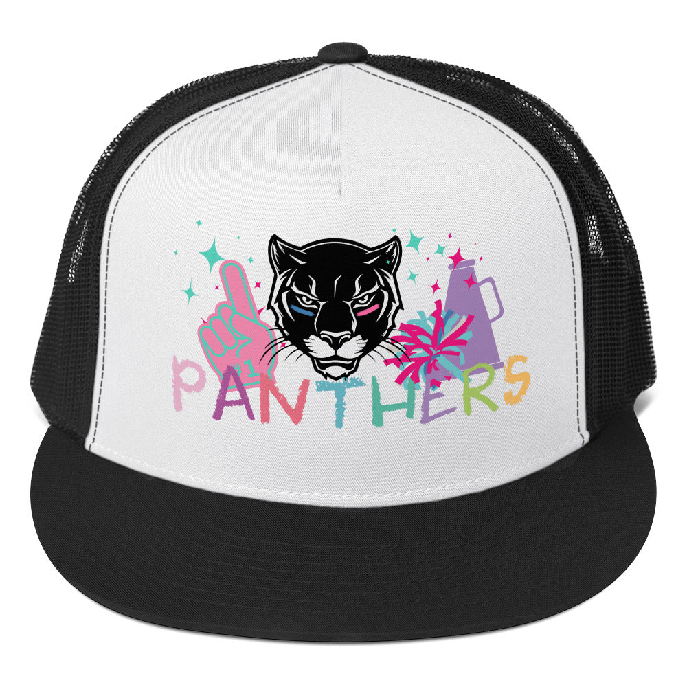 Pretty Panthers Game Day Trucker Cap