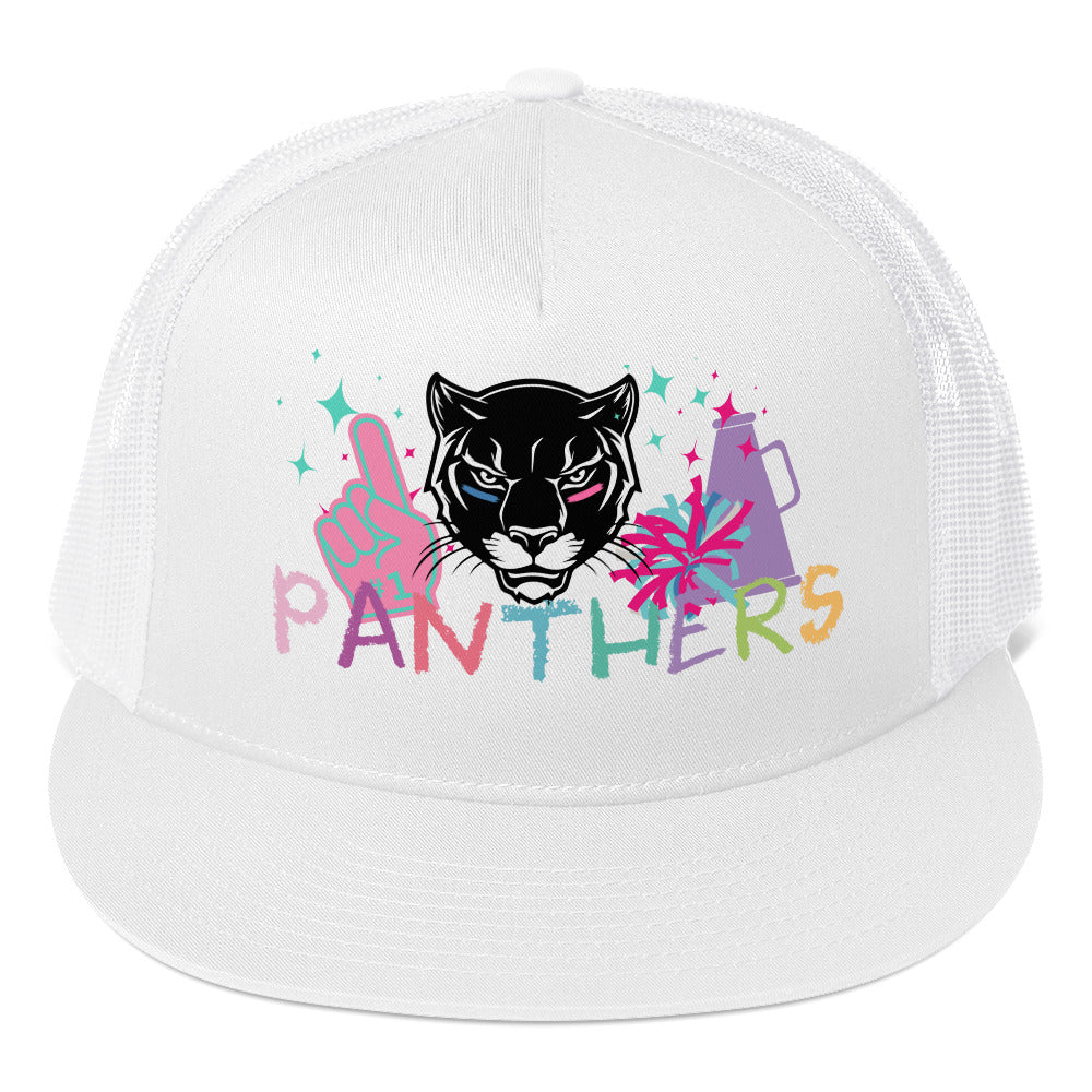 Pretty Panthers Game Day Trucker Cap