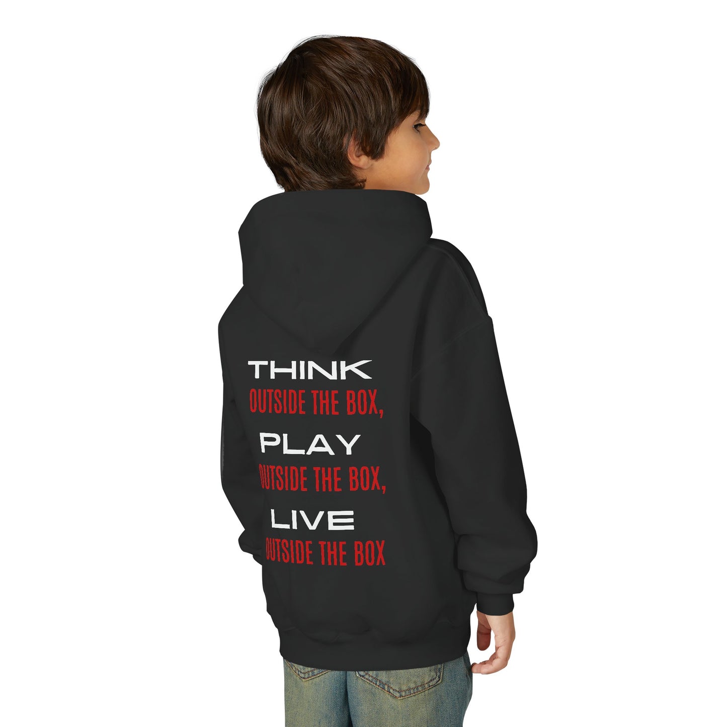 OTB- Think, Play, Live Youth Hoodie