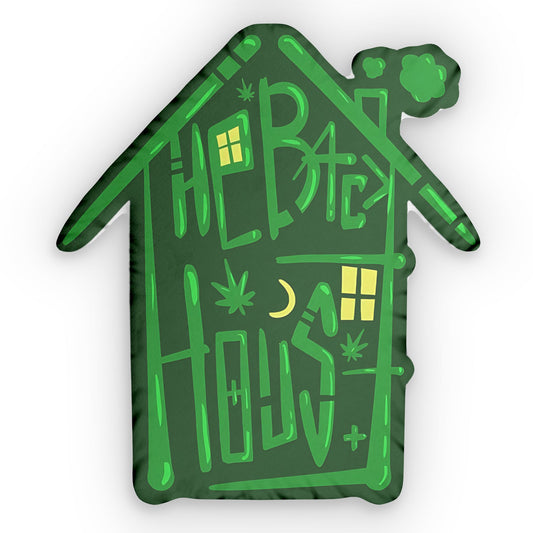 The Back House Shaped Pillow