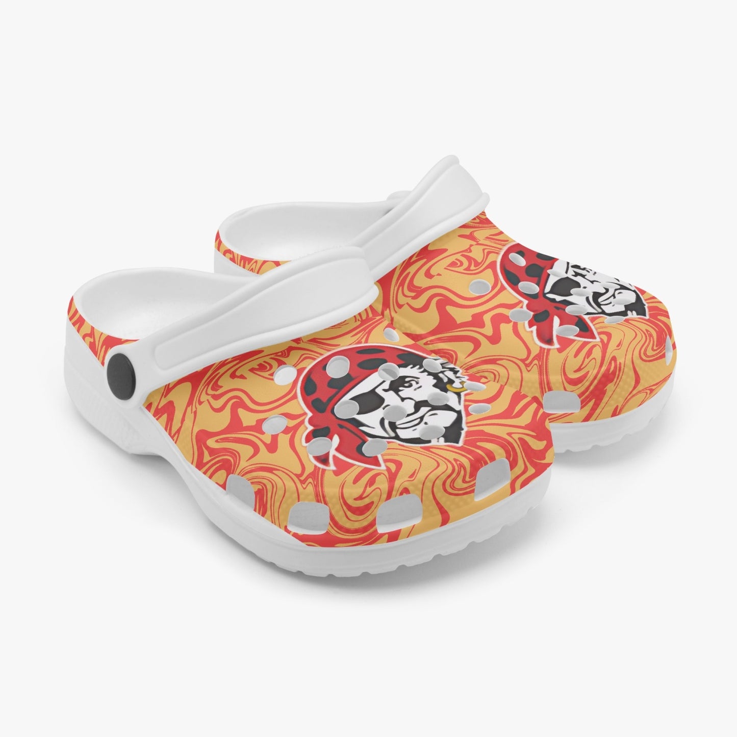 Kids Psychedelic Pirate "Crocs"