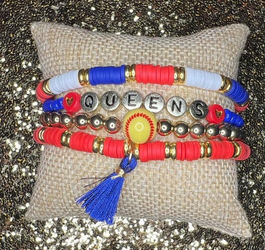 Diamond Queens Stack Bracelets