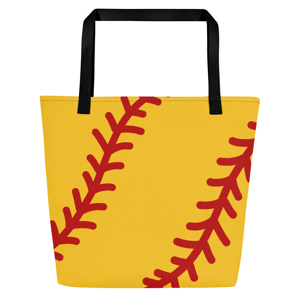 "Bottomless Pit" Softball Mom Tote Bag