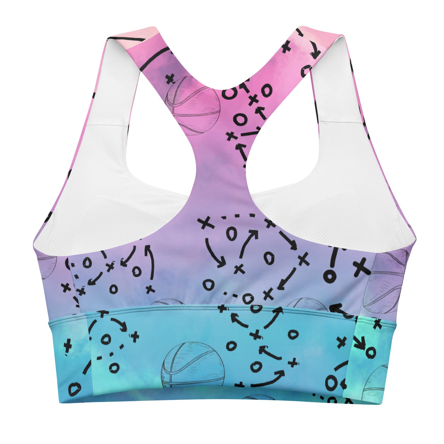 X's and O's Basket Love Sports Bra