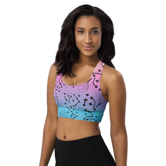 X's and O's Basket Love Sports Bra