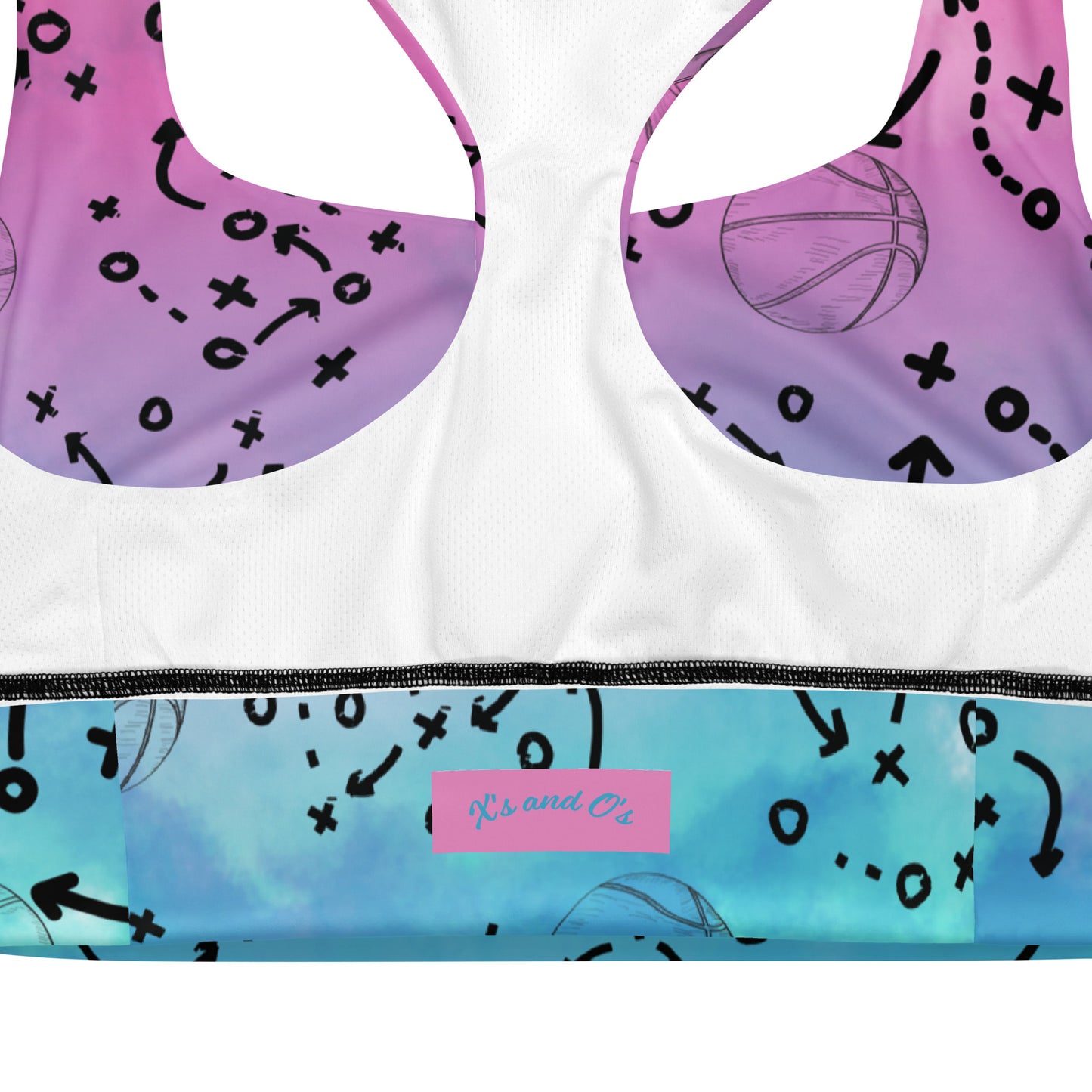 X's and O's Basket Love Sports Bra