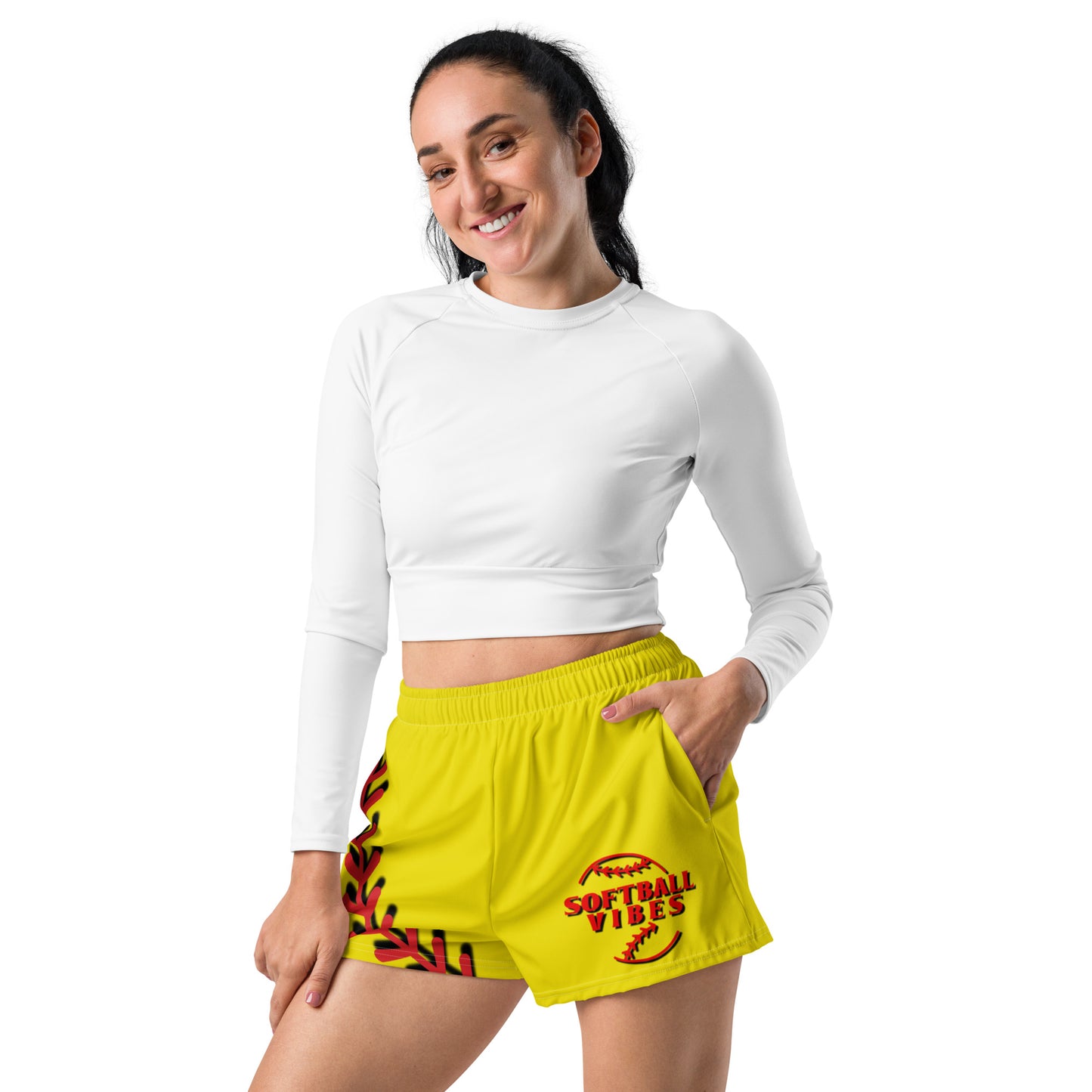 Softball Vibes Athletic Shorts