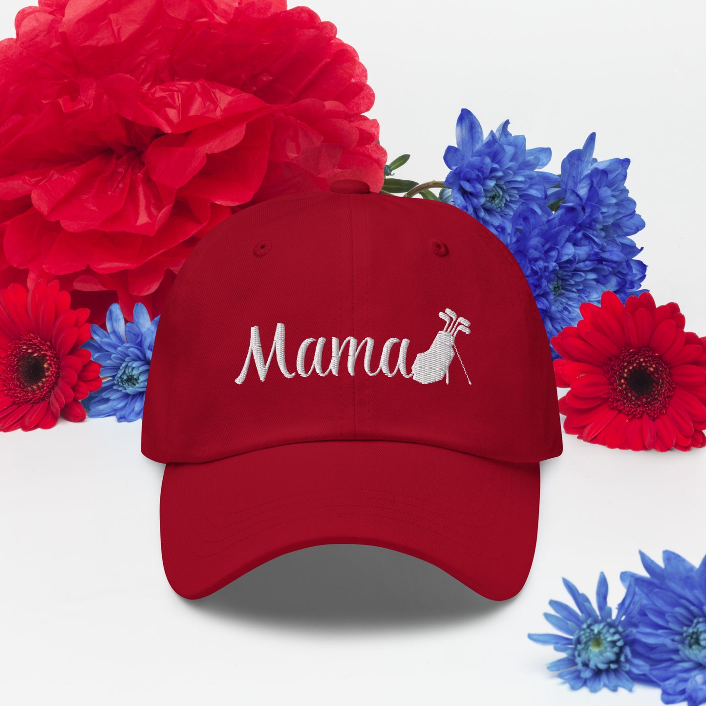 Golf Mom Puff Embroidered Hat