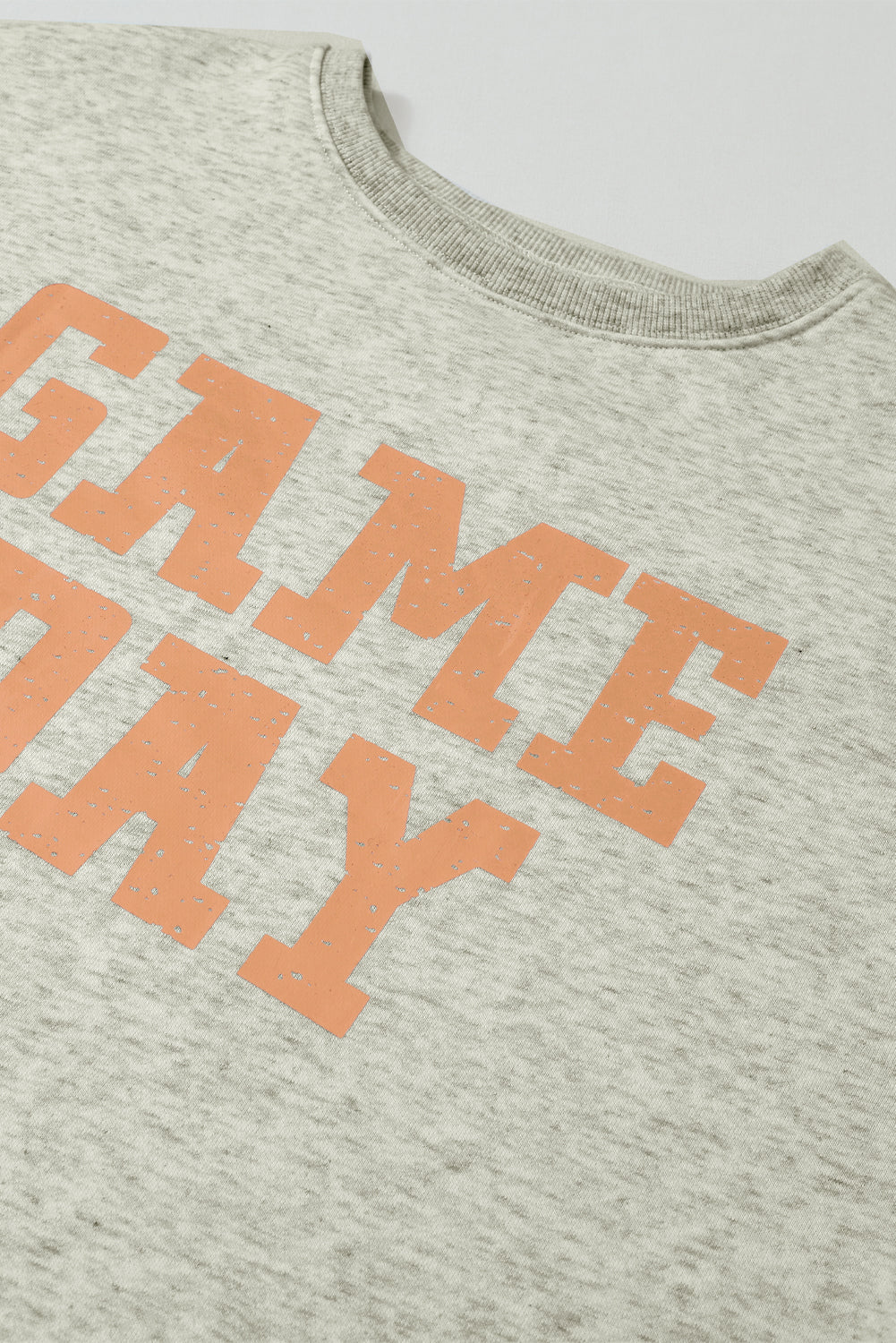 Be a Star! Orange Game Day Graphic Sweatshirt