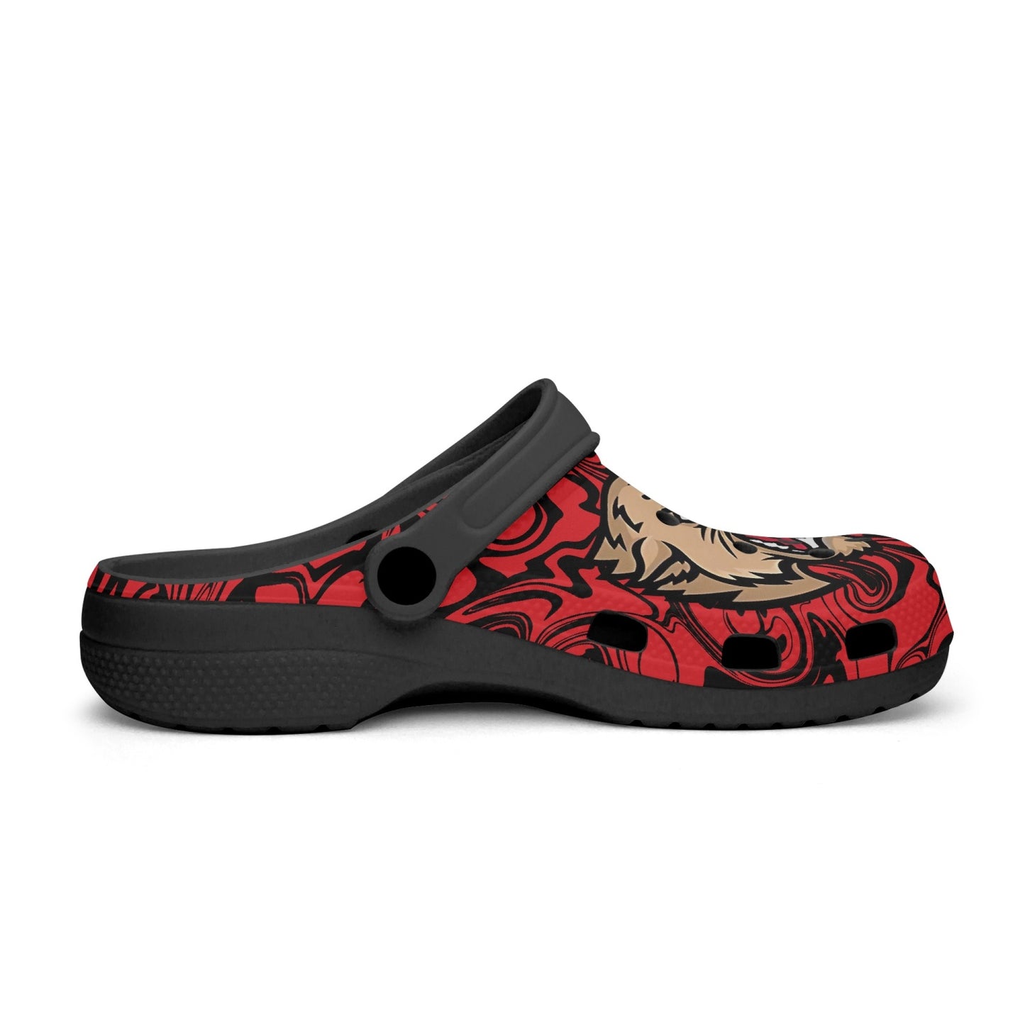 Cougars Psychedelic Black "Crocs"