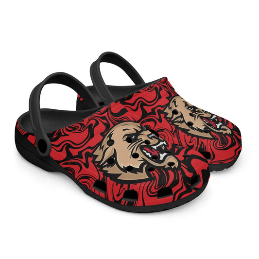 Cougars Psychedelic Black "Crocs"