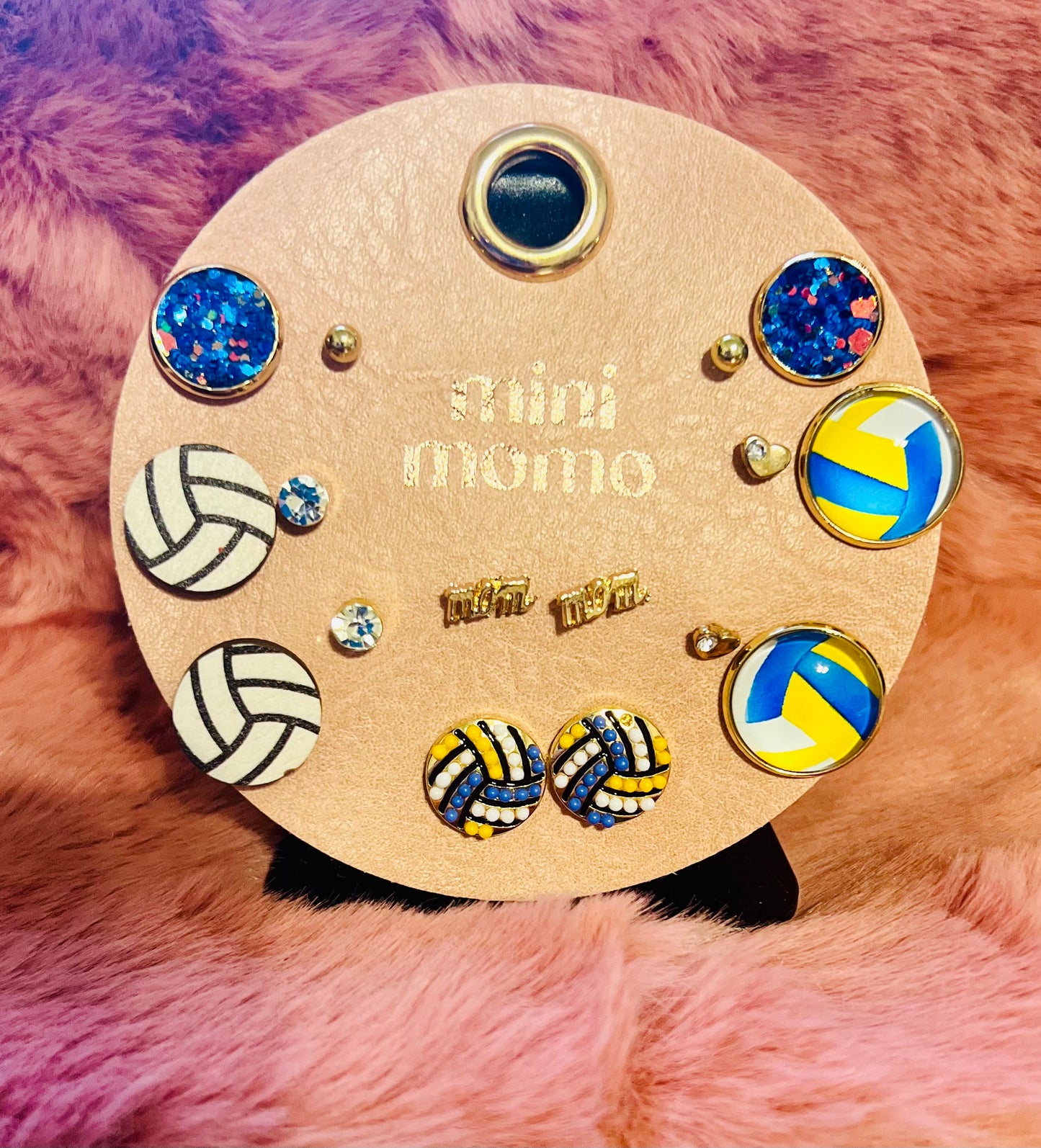 Volleyball Mom Earring Set