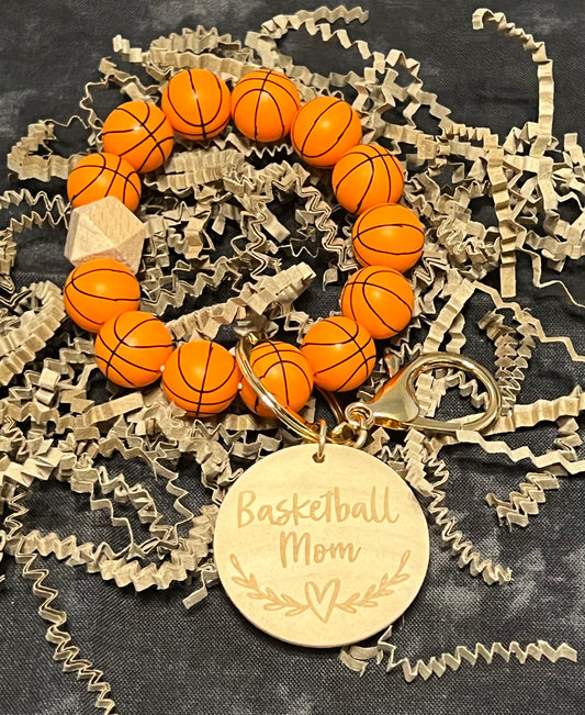 Basketball Mom Wristlet