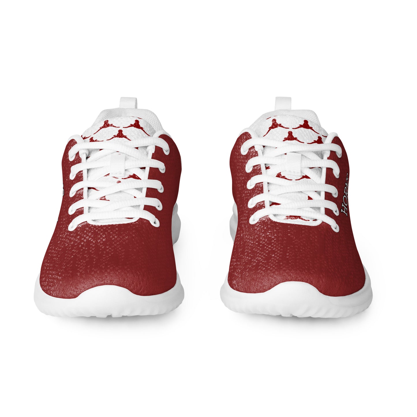 Horns Down Men’s athletic shoes (Crimson)