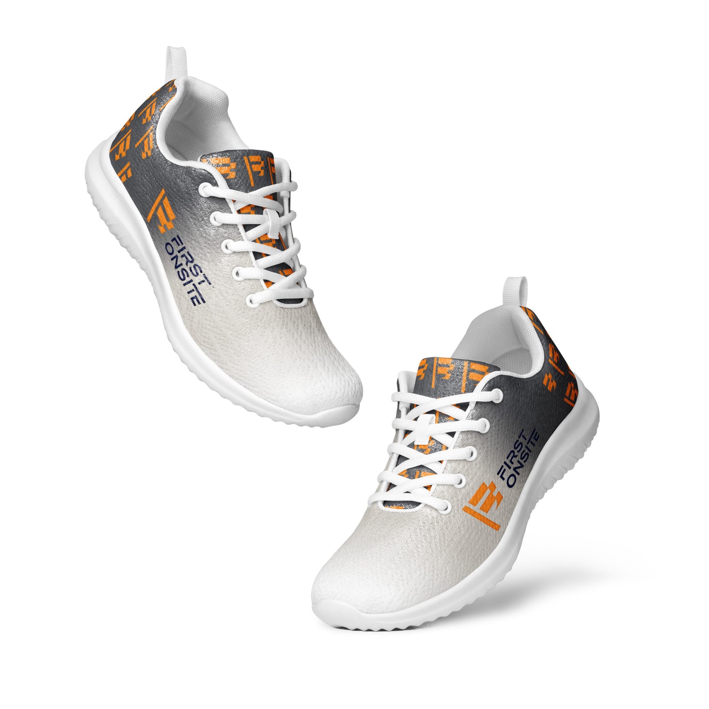 Men's First Onsite Gradient Athletic Shoes (Slate Heel and gradient Body)