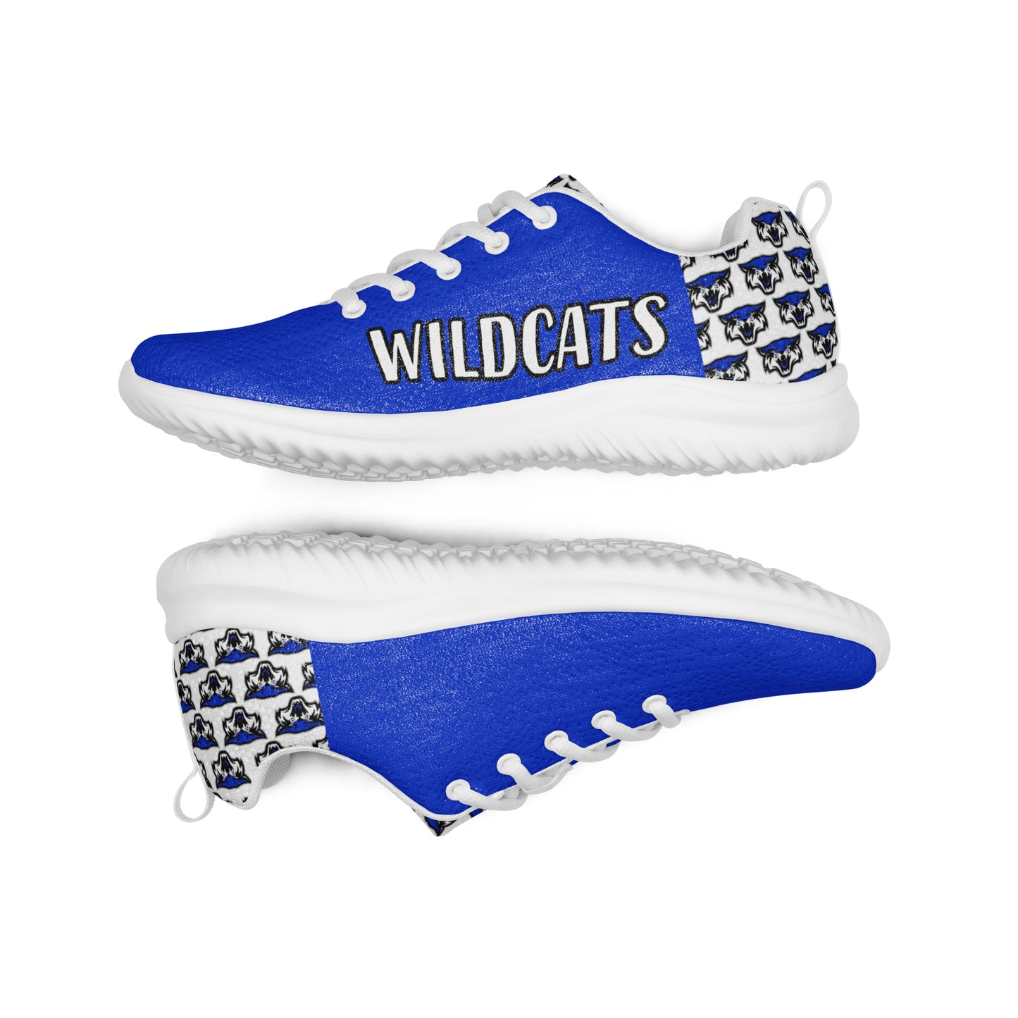 Wildcats Men’s Athletic Shoes (Blue and White)