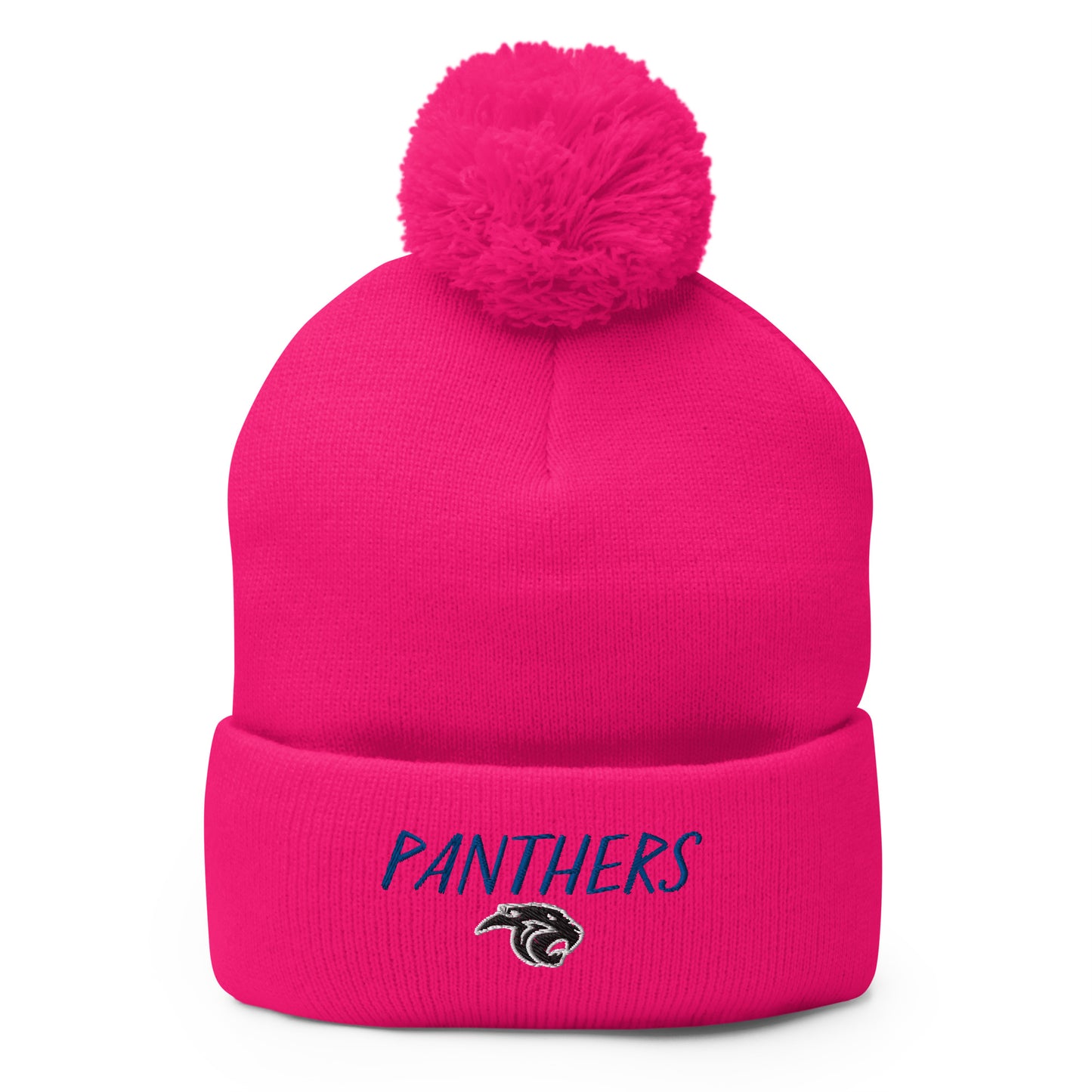 Panthers Pom-Pom Beanie (Panther Head)