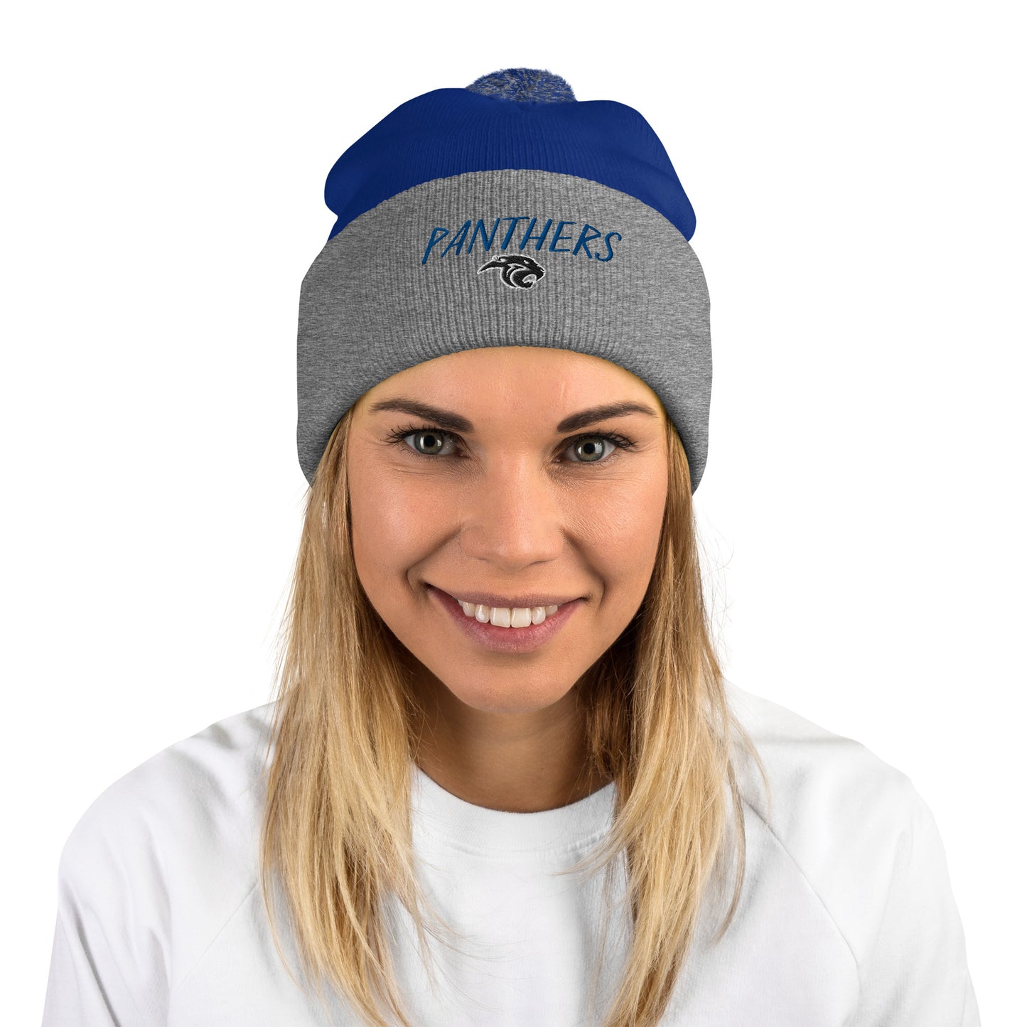 Panthers Pom-Pom Beanie (Panther Head)