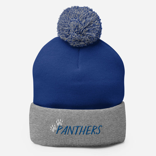 Panther Paws Pom-Pom Beanie