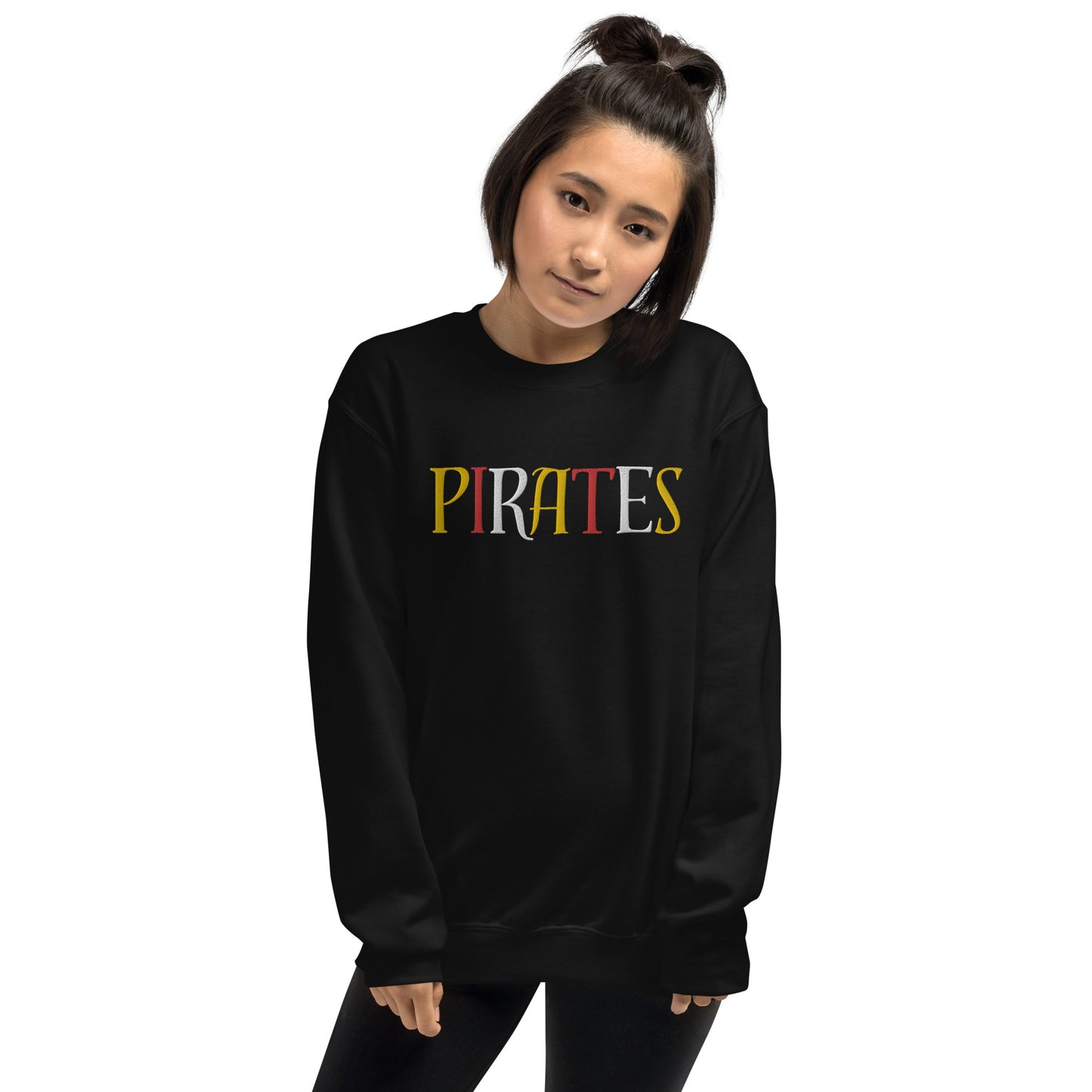 Pirates Embroidered Unisex Sweatshirt