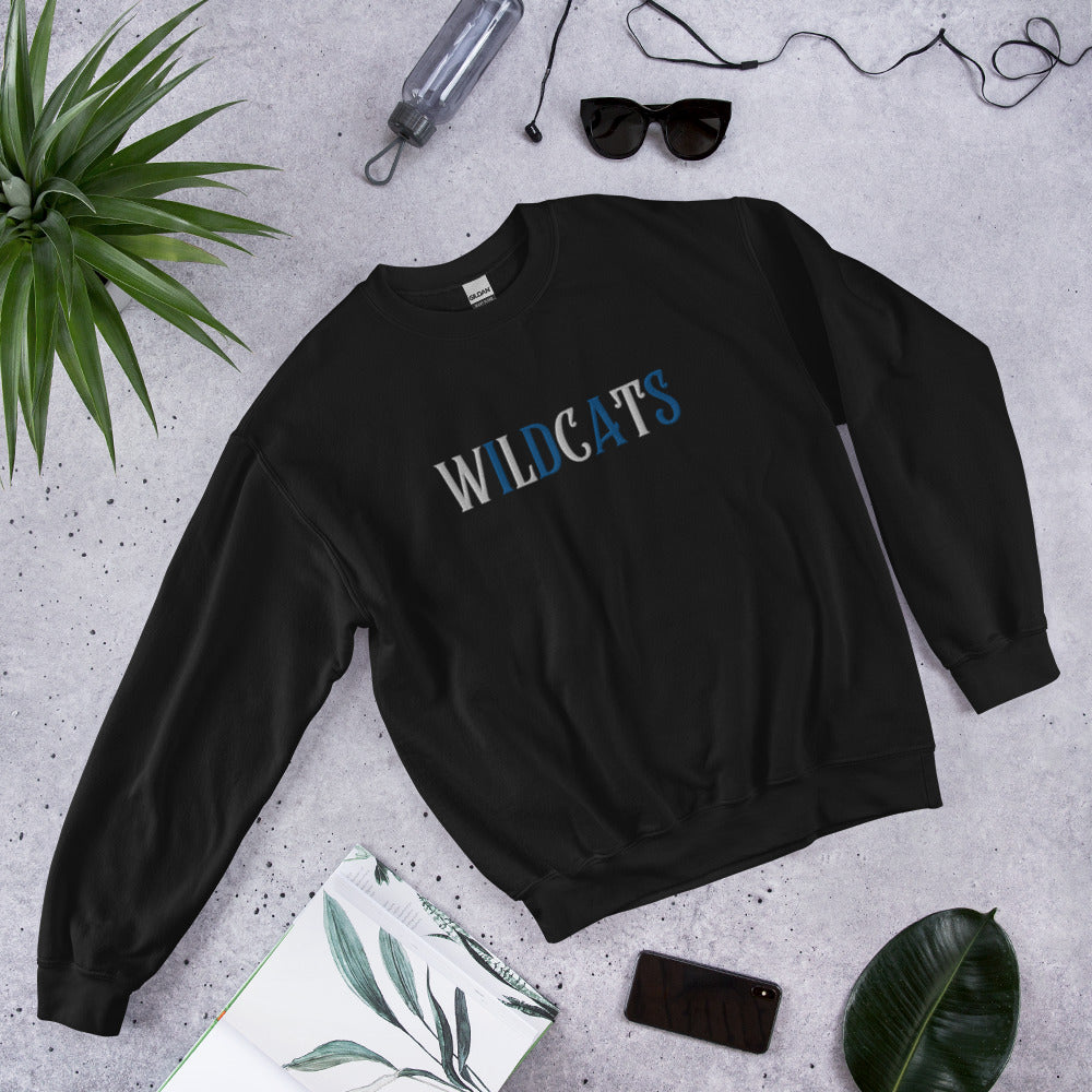 Wildcats Embroidered Unisex Sweatshirt