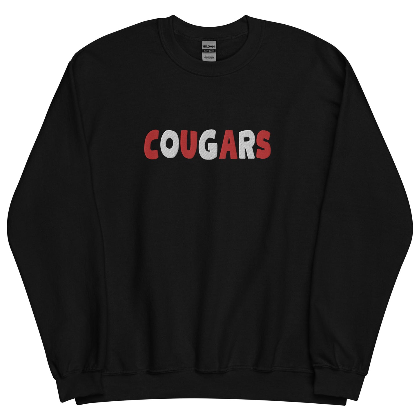 Cougars Embroidered Unisex Sweatshirt