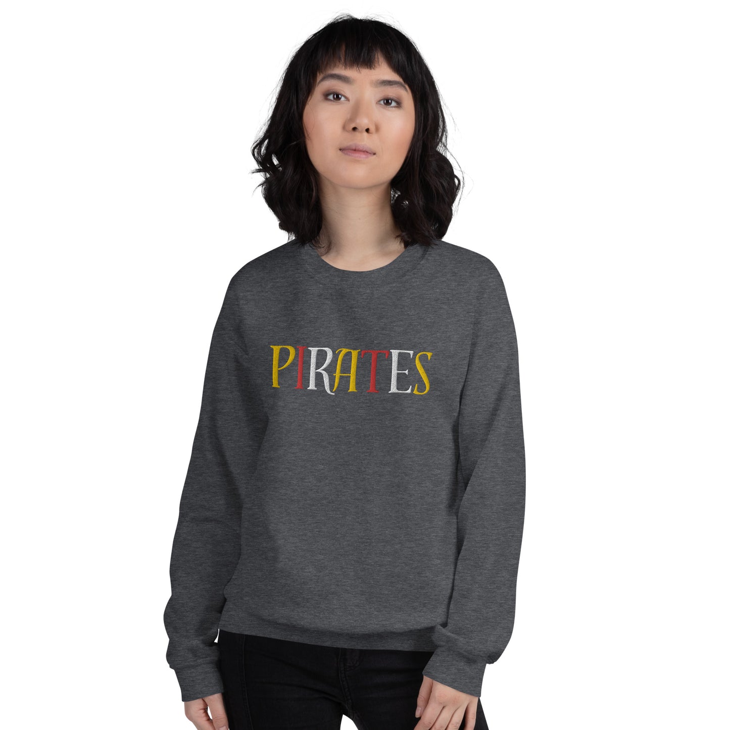 Pirates Embroidered Unisex Sweatshirt