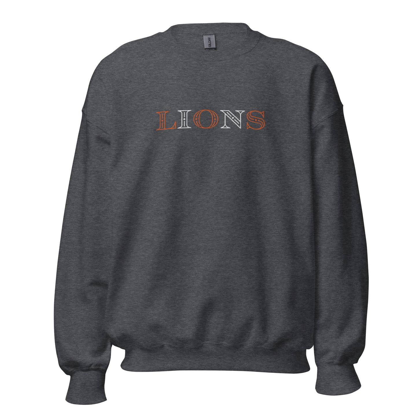 Lions Embroidered Unisex Sweatshirt