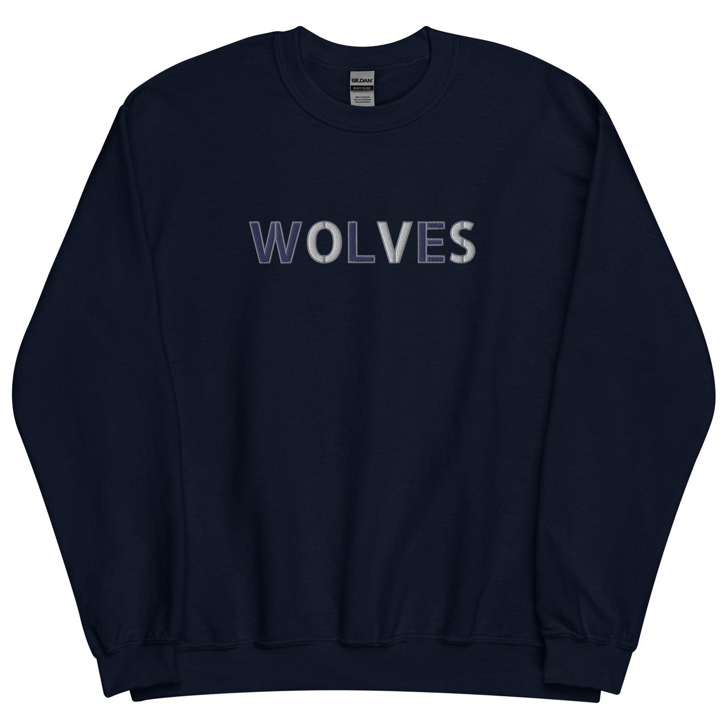 Wolves Embroidered Unisex Sweatshirt