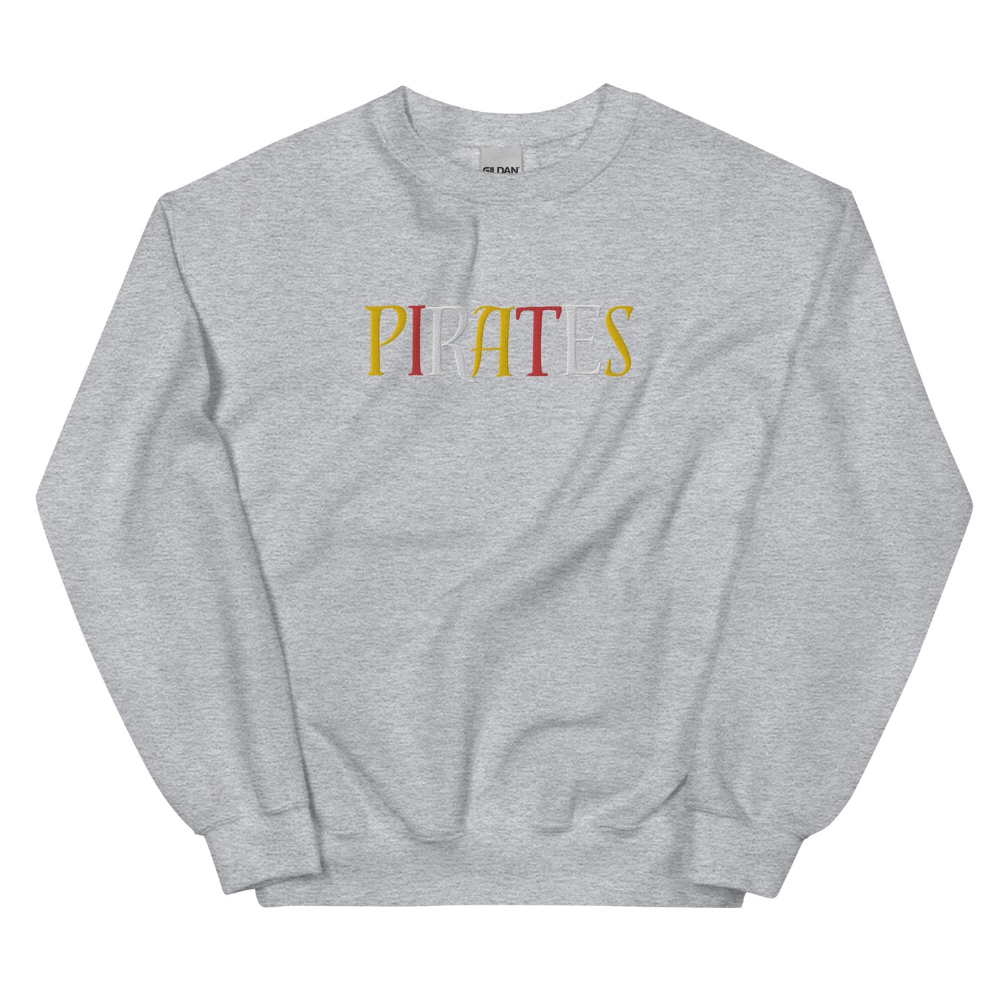 Pirates Embroidered Unisex Sweatshirt