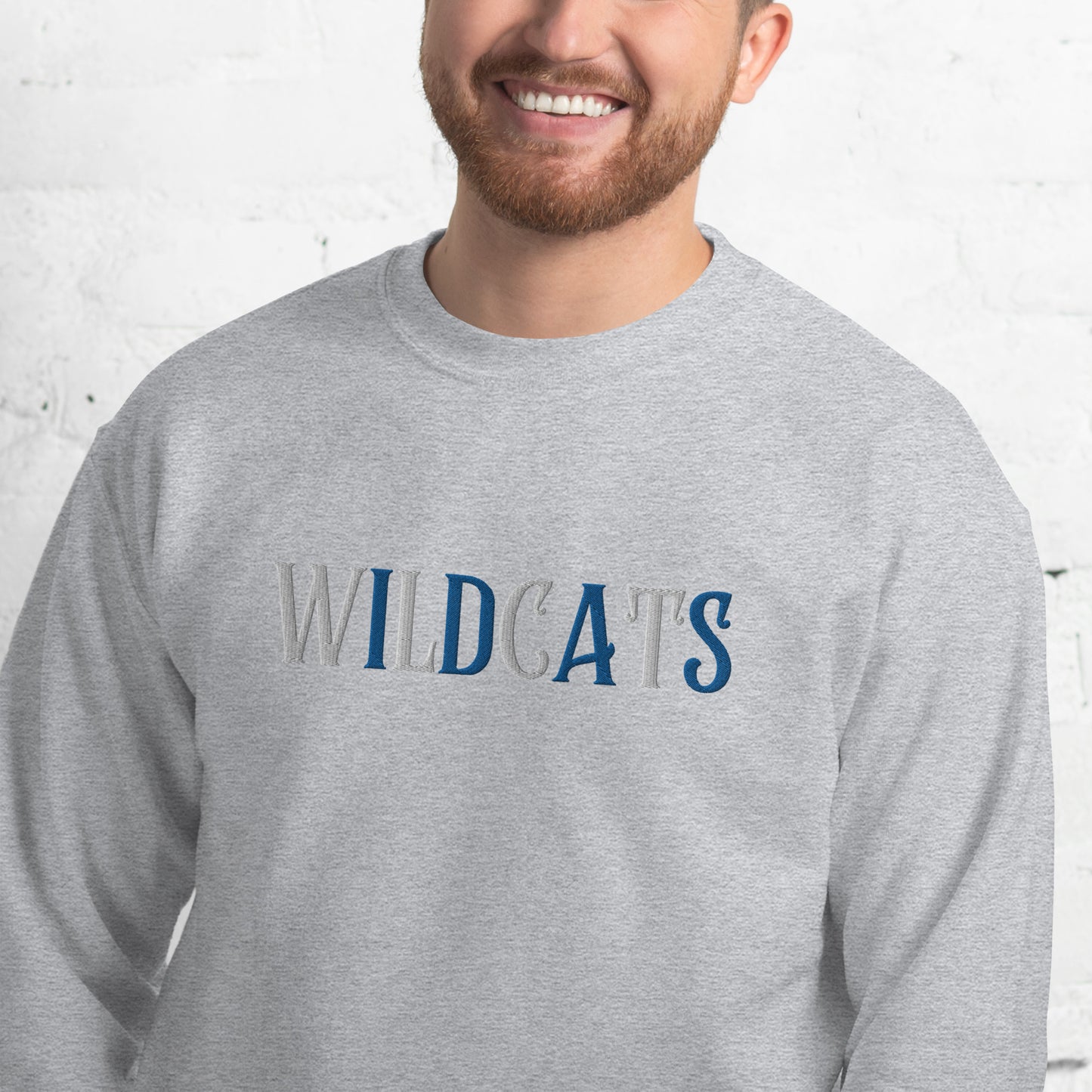 Wildcats Embroidered Unisex Sweatshirt