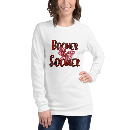 Sooner Bow Long Sleeve Tee