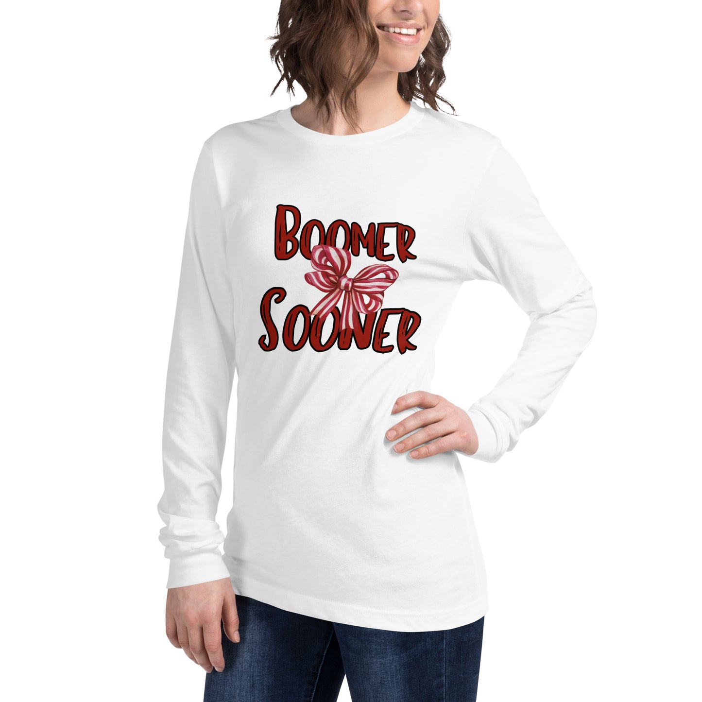 Sooner Bow Long Sleeve Tee