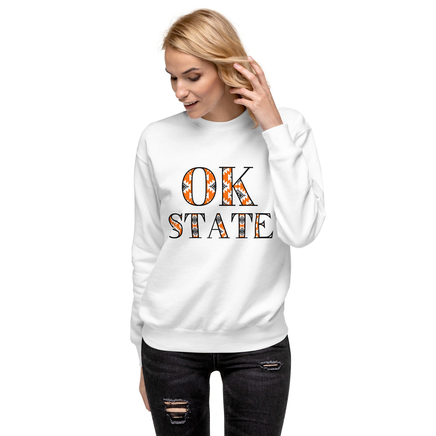 OK State Western Flair Sweatshirt