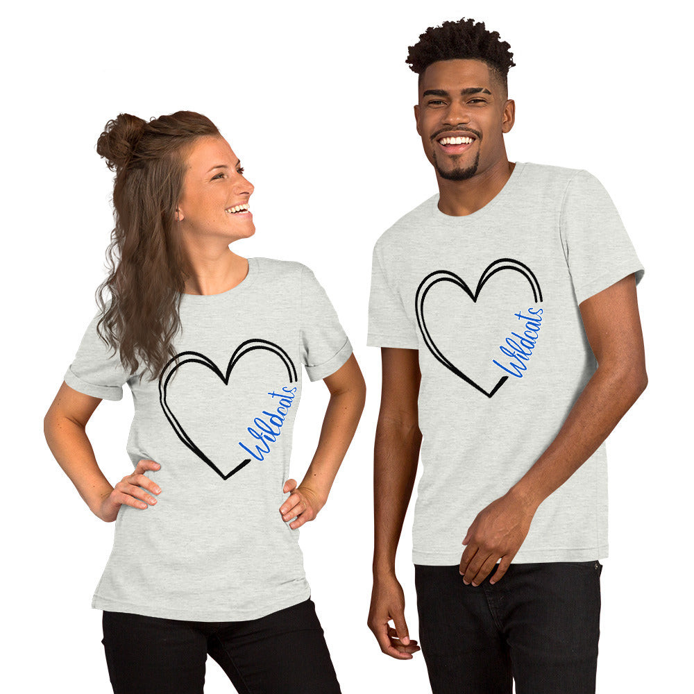 Wildcats Heart T-shirt