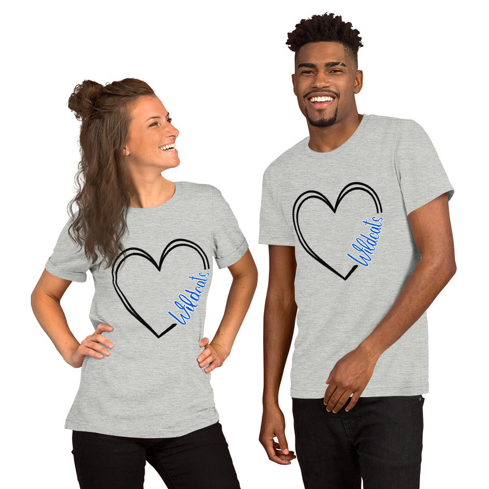 Wildcats Heart T-shirt