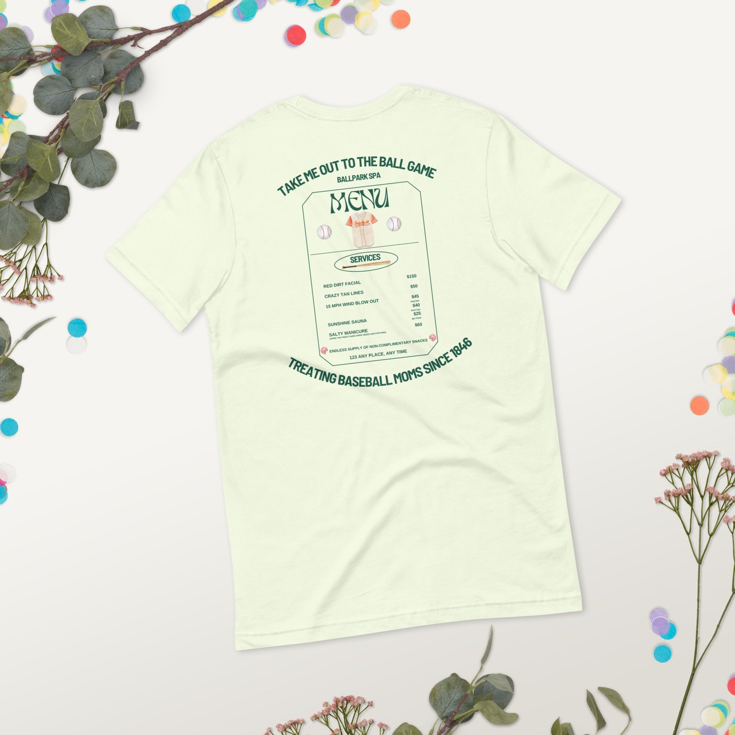 "Forget Calm, It's Game Day!" - Baseball Mom Adventure T-Shirt