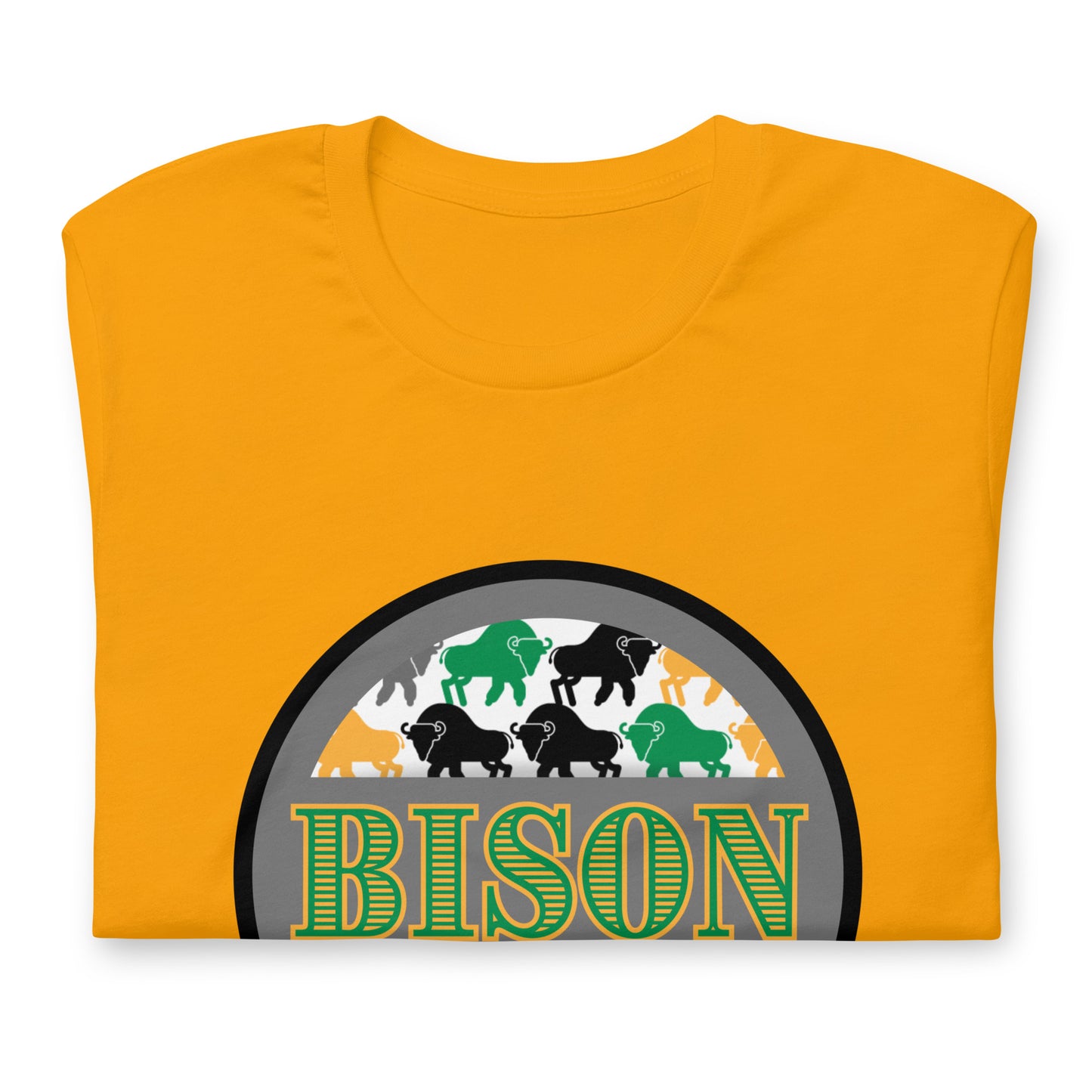 Bison Herd Pattern T-shirt